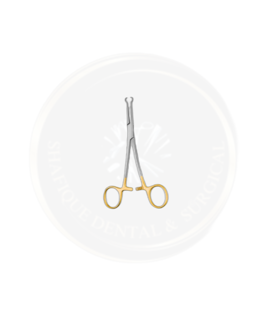No-Scalpel Vasectomy Fixator Ring Forceps